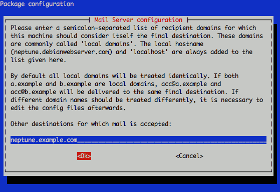 Exim destination domains configuration on Ubuntu 11.04.